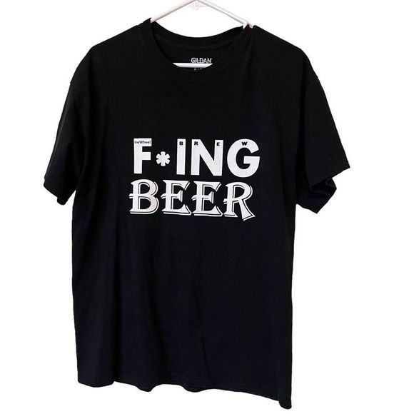Mens Beer Shirt Size Large F*ing Beer - Picture 1 of 6